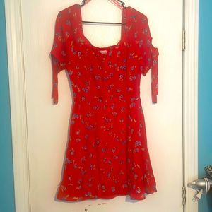 NWOT red summer dress